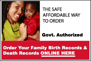 Order Birth or Death Records Online!